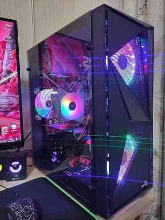 Игровой компьютер Core i7/32GB/SSD/GTX 1070 8GB+32 дюйм 144 Гц монитор Almaty