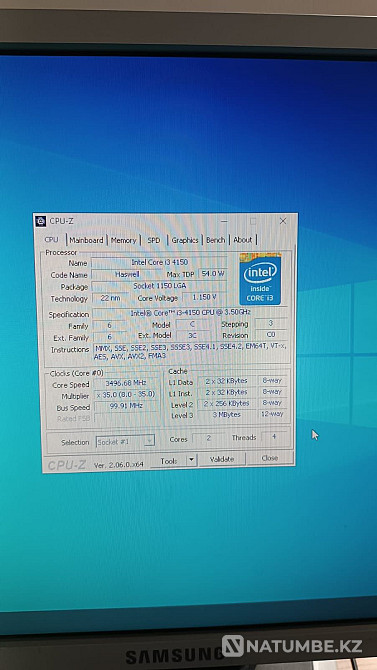 Продаётся Компьютер dell core i3 Память 500 гб. Озу 8 гб. Алматы - изображение 5