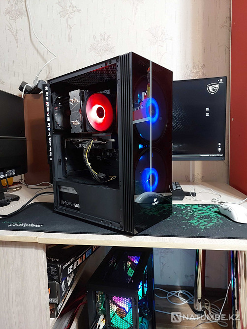 Қуатты ойын компьютері I5-10400; RTX 2060super 8 Гб  Алматы - изображение 2