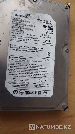 HDD дискісі 400 Гб  Алматы - изображение 2