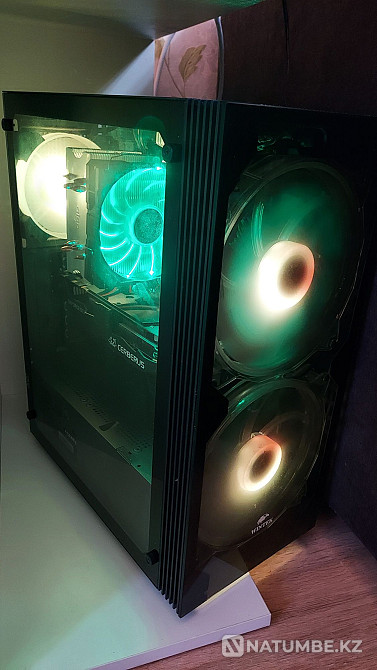 ойын компьютері; монитор; кесте; орындық пен принтер  Алматы - изображение 1