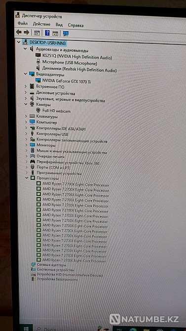 ойын компьютері; монитор; кесте; орындық пен принтер  Алматы - изображение 3