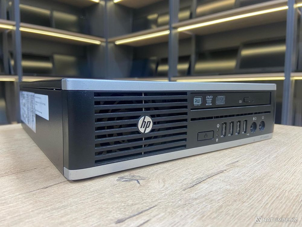 Мини системный блок HP Compaq - Core i5-2400S/4GB/SSD120GB/Intel HD Алматы - изображение 1