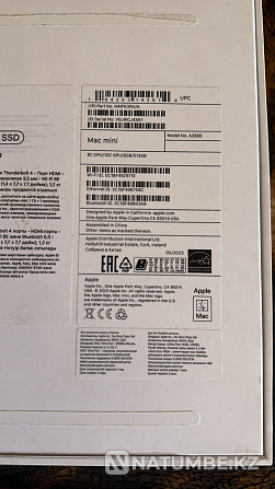 Mac mini 2023 M2 СРОЧНО Алматы - изображение 6