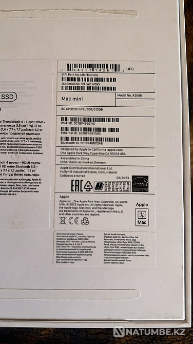 Mac mini 2023 M2 СРОЧНО Алматы - изображение 6