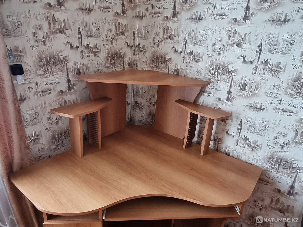 Бұрыштық компьютерлік үстел  Алматы - изображение 5