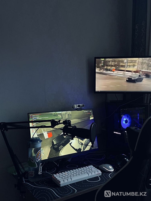 Продам мощный компьютер RTX 3060Ti i5 10400F Алматы - изображение 1