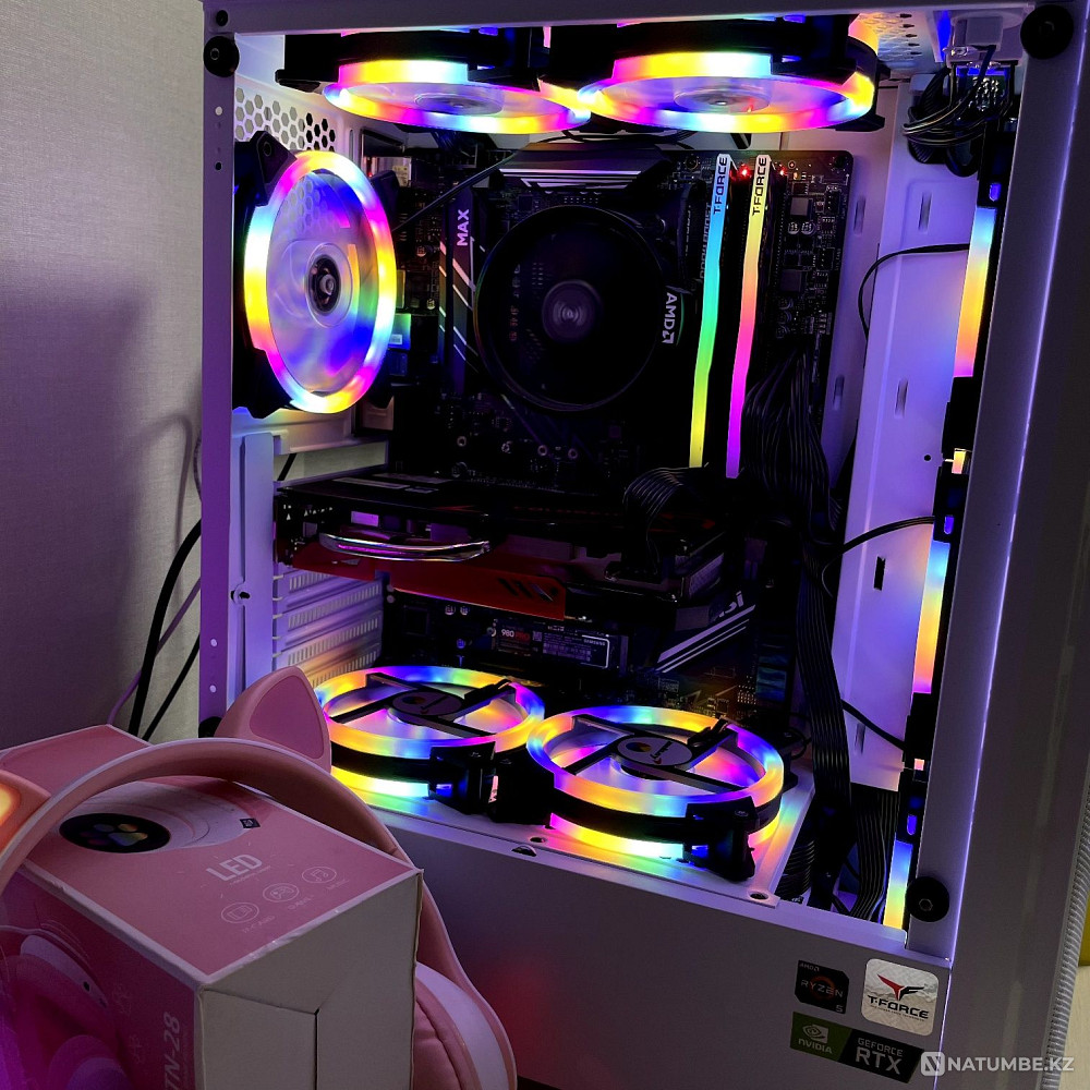 Продам или обмен игровой компьютер Ryzen 5 RTX Алматы - изображение 3