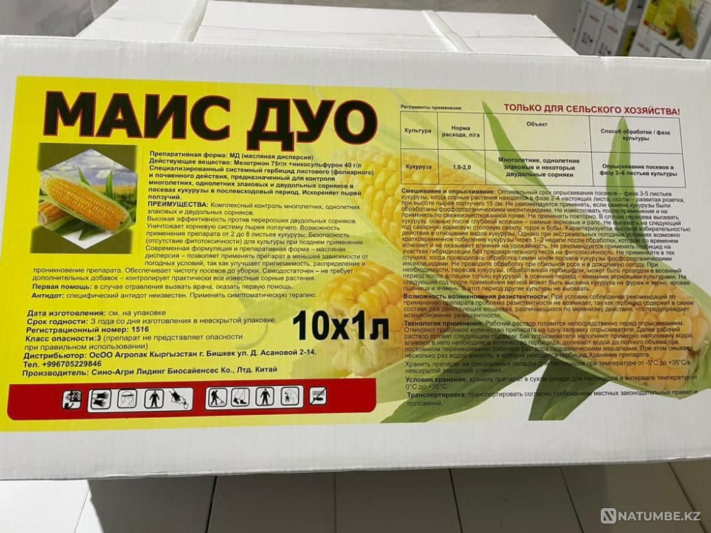 Маис -гербицид для кукурузы Алматы - изображение 2