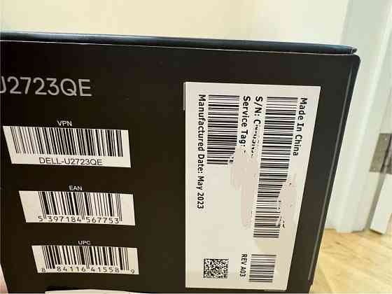 DELL монитор U2723QE ultra sharp 4K monitor Алматы