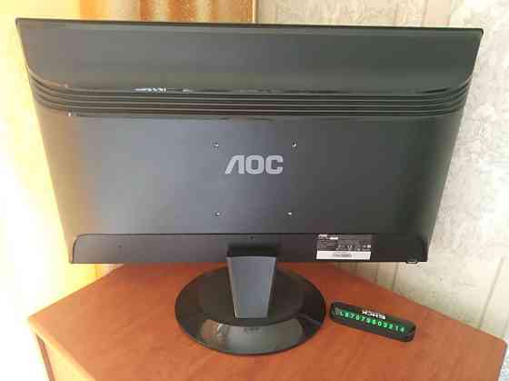 Монитор 24" AOC черный Алматы