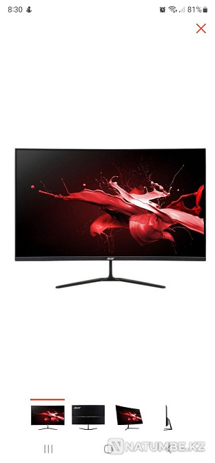 Монитор acer ED320QRP Алматы - изображение 4