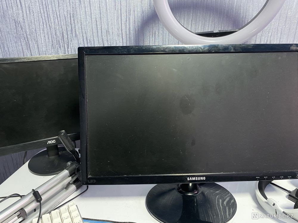 Продаю 2 монитора Samsung и LOC Алматы - изображение 1