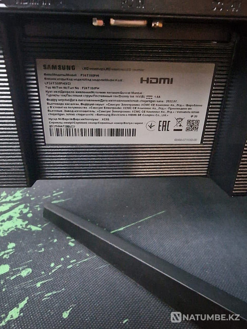 Продам широкоформатный монитор samsung Алматы - изображение 2