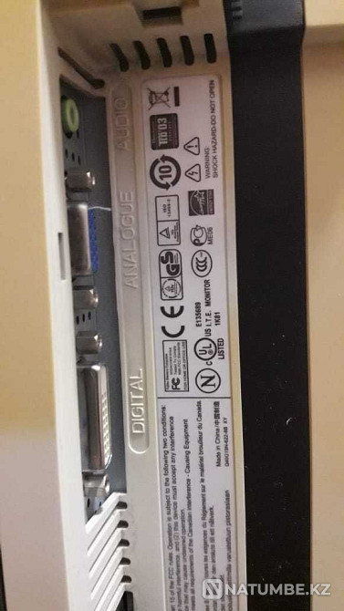 Monitors 17; 19; 22. Excellent condition! Almaty - photo 6