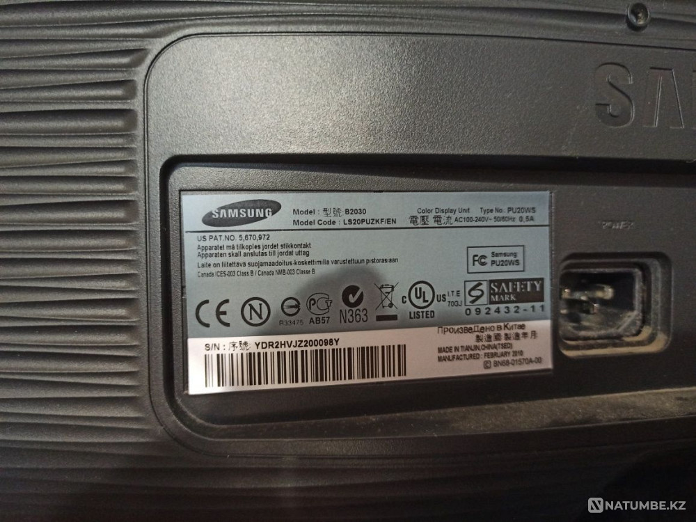 Монитор Samsung b 2030 Алматы - изображение 2