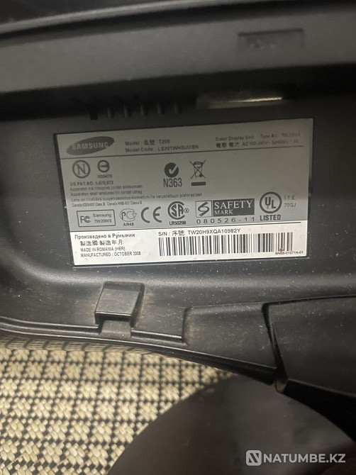 Монитор Samsung SyncMaster T200 Алматы - изображение 2