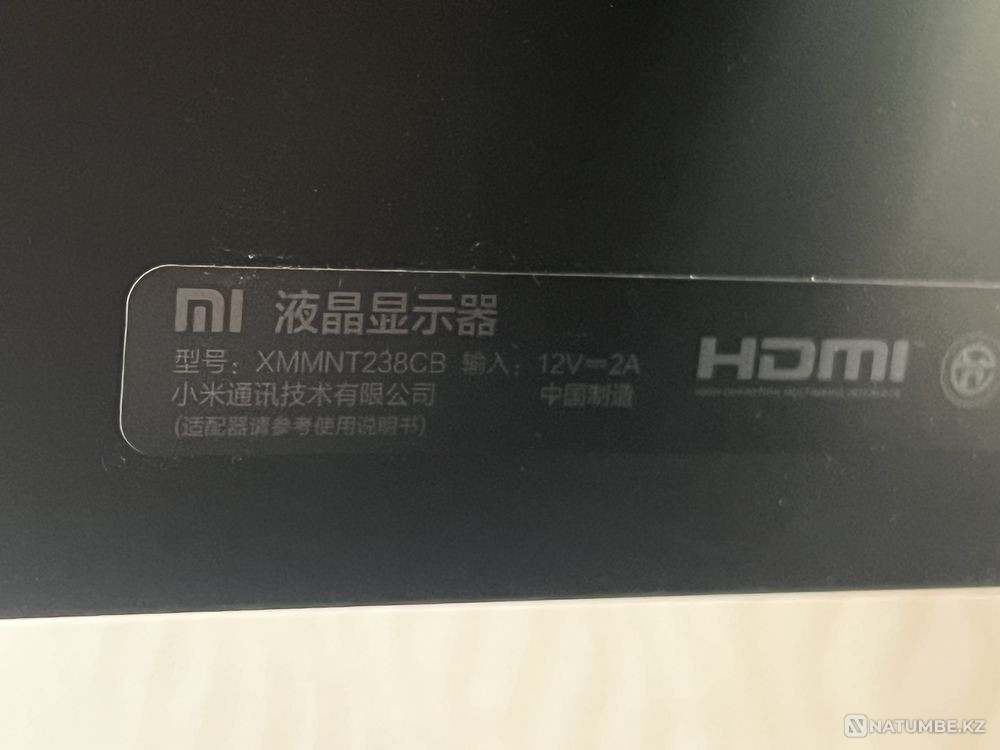 Xiaomi Mi Desktop Monitor 23.8 (XMMNT238CB) Алматы - изображение 4