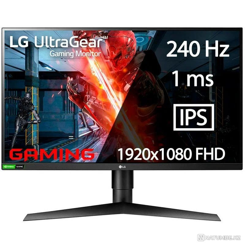 Монитор 27” LG Ultragear 250ГЦ IPS Алматы - изображение 2