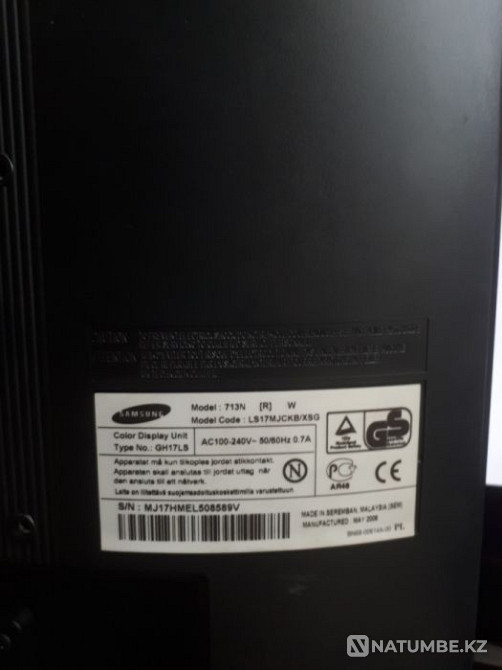 Жк монитор Samsung Алматы - изображение 3