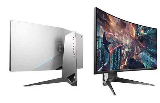 Игровой монитор 34 Dell ;Alienware AW3418DW; 34" Curved; IPS; 3440x144 Алматы