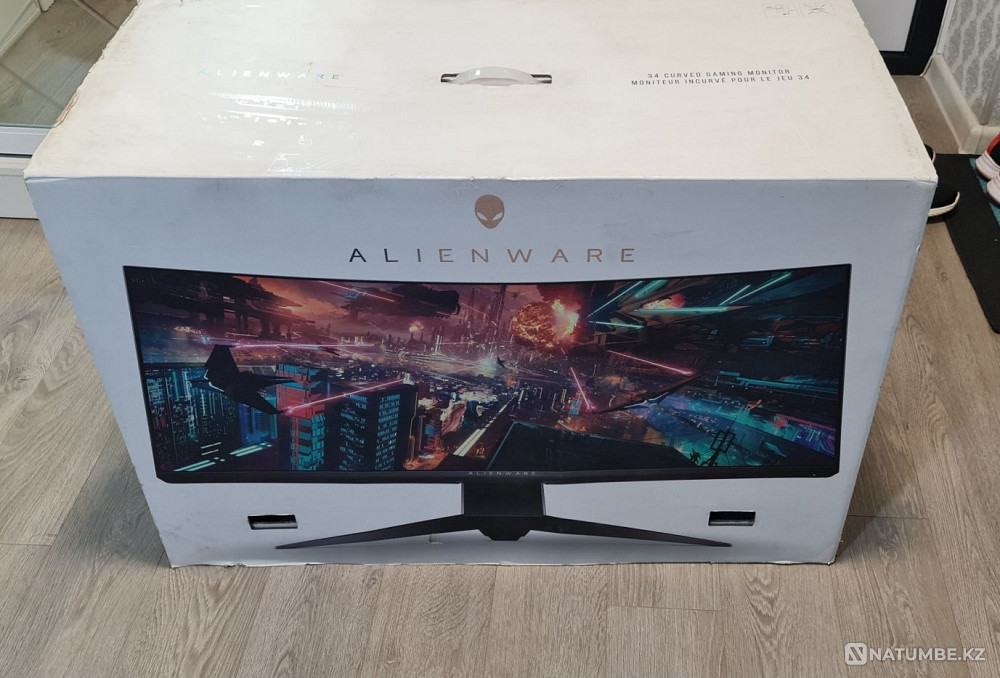 Игровой монитор 34 Dell ;Alienware AW3418DW; 34" Curved; IPS; 3440x144 Алматы - изображение 3