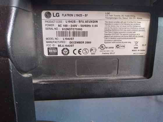 Продаётся монитор LG-FLATRON 2009 года в хорошем состоянии Алматы