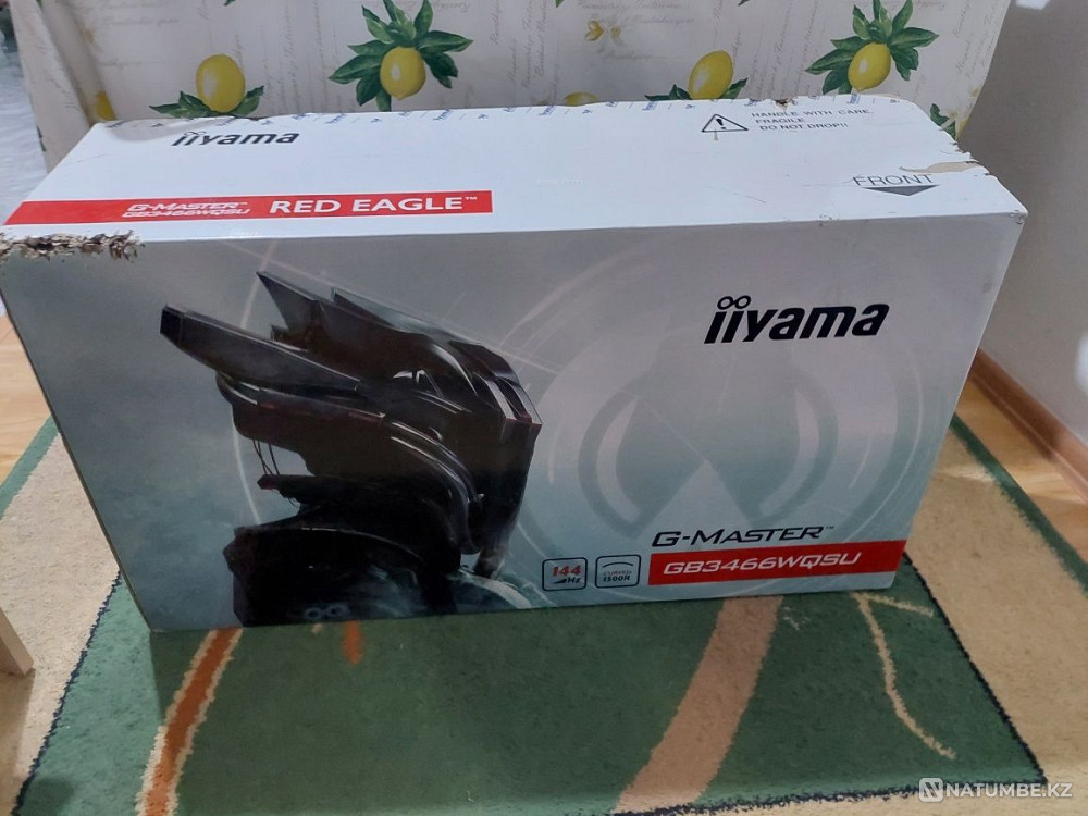 Монитор iiyama 34 дюйма/разрешение 3440x1440 Алматы - изображение 2