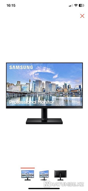 Монитор Samsung 24" Алматы - изображение 4