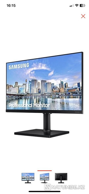 Монитор Samsung 24" Алматы - изображение 3
