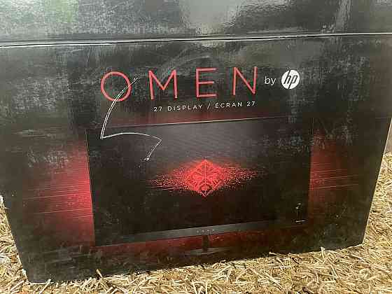 Монитор OMEN 27" QHD 240 герц разрешение 2560x1440 Алматы