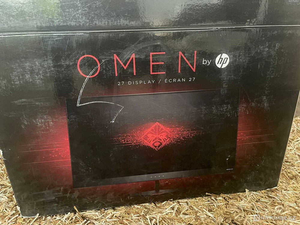 Монитор OMEN 27" QHD 240 герц разрешение 2560x1440 Алматы - изображение 3