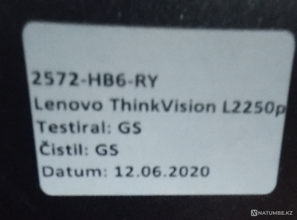 Монитор Lenovo ThinkVision Алматы - изображение 5