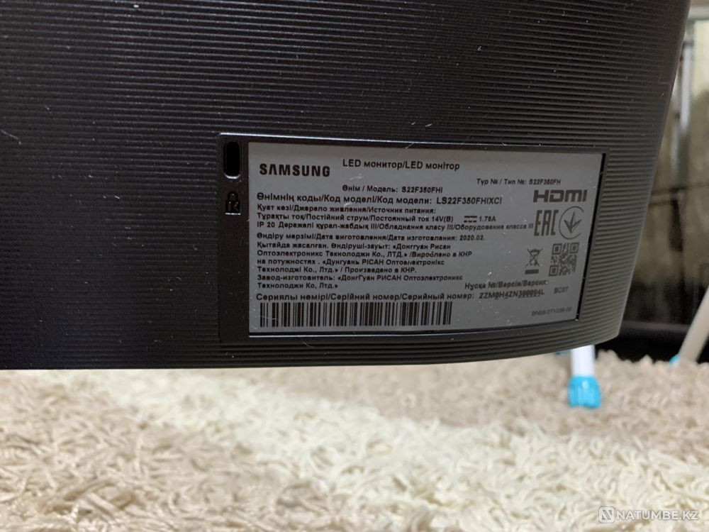 продам монитор samsung 22 Алматы - изображение 3