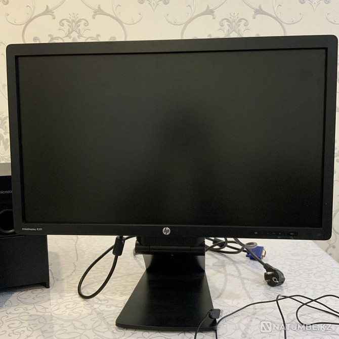 HP EliteDisplay E231 LED Monitor; speakers Microlab M-119 Almaty - photo 2