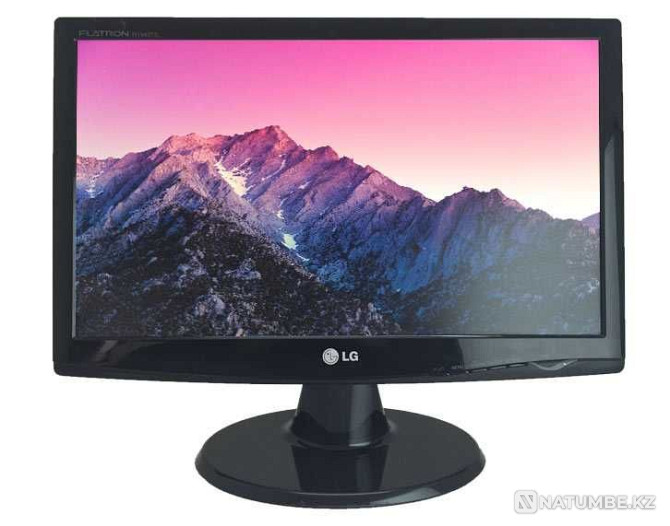 Selling an LG monitor (Full HD 23 inches 75Hz) in excellent condition. Almaty - photo 1