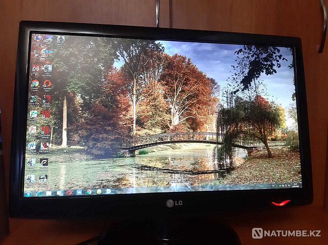 Өте жақсы жағдайда LG мониторы (Full HD 23 дюйм 75 Гц) сатылады.  Алматы - изображение 2