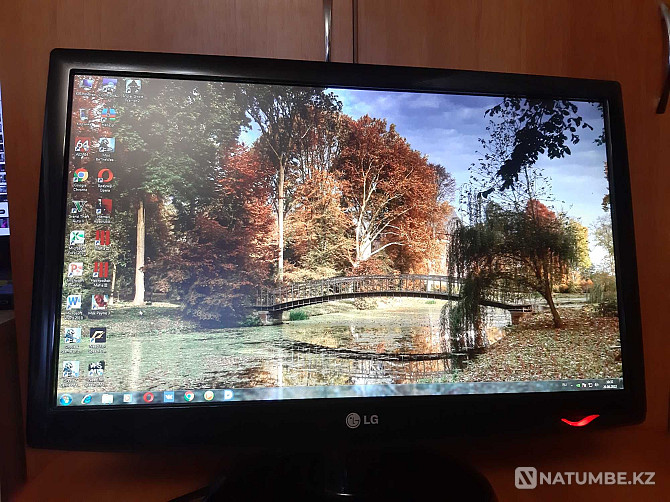 Өте жақсы жағдайда LG мониторы (Full HD 23 дюйм 75 Гц) сатылады.  Алматы - изображение 3