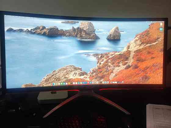 Продам Монитор 35" AOC AGON AG352UCG6; Black; 4k; 100 герц Алматы