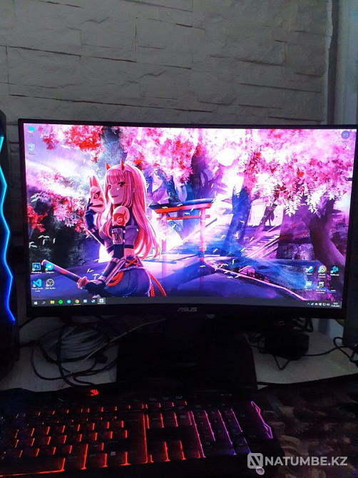 Монитор ASUS VG24VQ 1920x1080 / 24" / 144Hz / VA Алматы - изображение 1