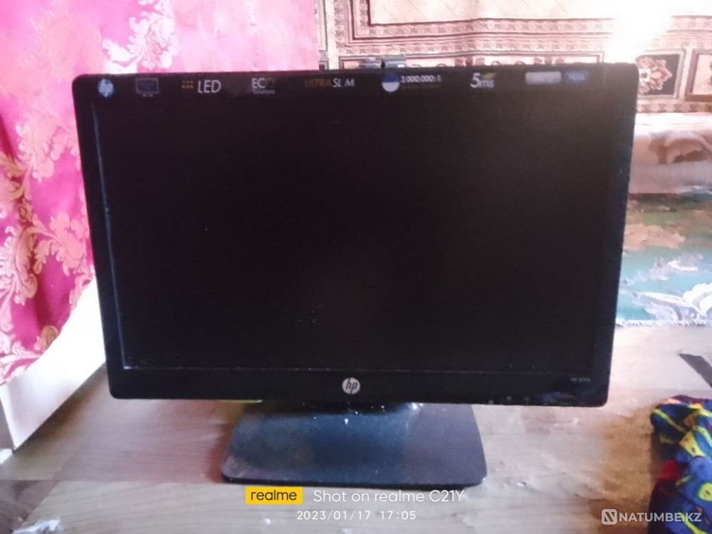 Used hp monitor ice Almaty - photo 1