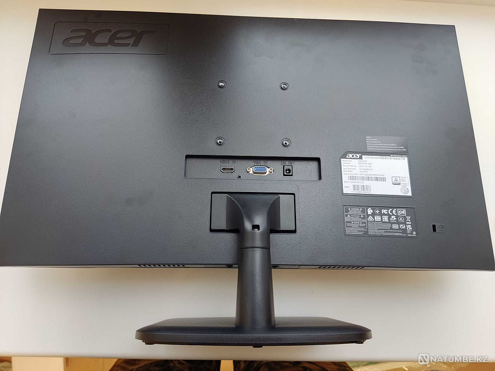 Продам мониторы Acer 24. 2 штуки. Алматы - изображение 3