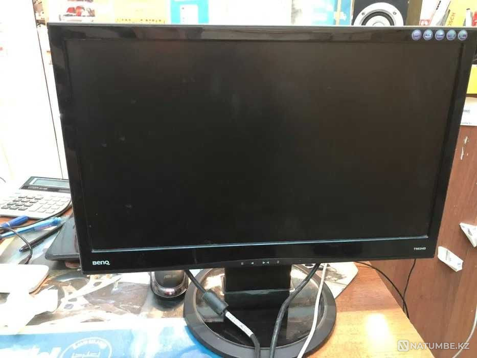 Меняю монитор марки Benq диагональ екрана 19 состояние отличное Алматы - изображение 3
