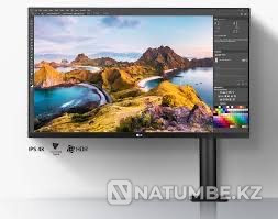 Продам монитор LG 32UN880-B 32" UltraFine Display Ergo Алматы - изображение 1