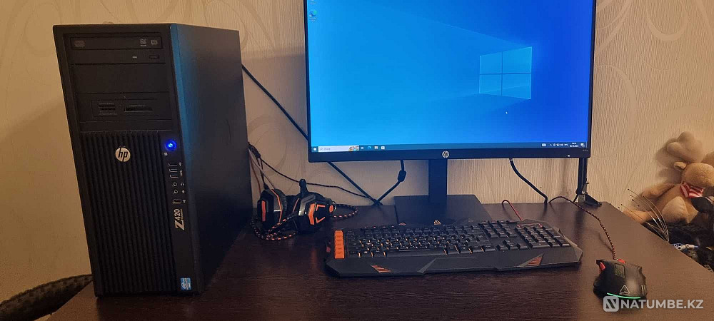 Игровой монитор HP X27c Алматы - изображение 1