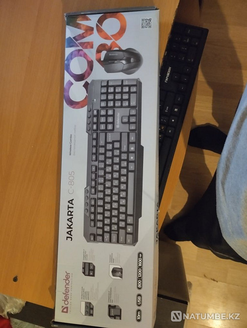 Selling wireless keyboard and mouse set Almaty - photo 4
