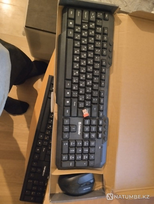 Selling wireless keyboard and mouse set Almaty - photo 2