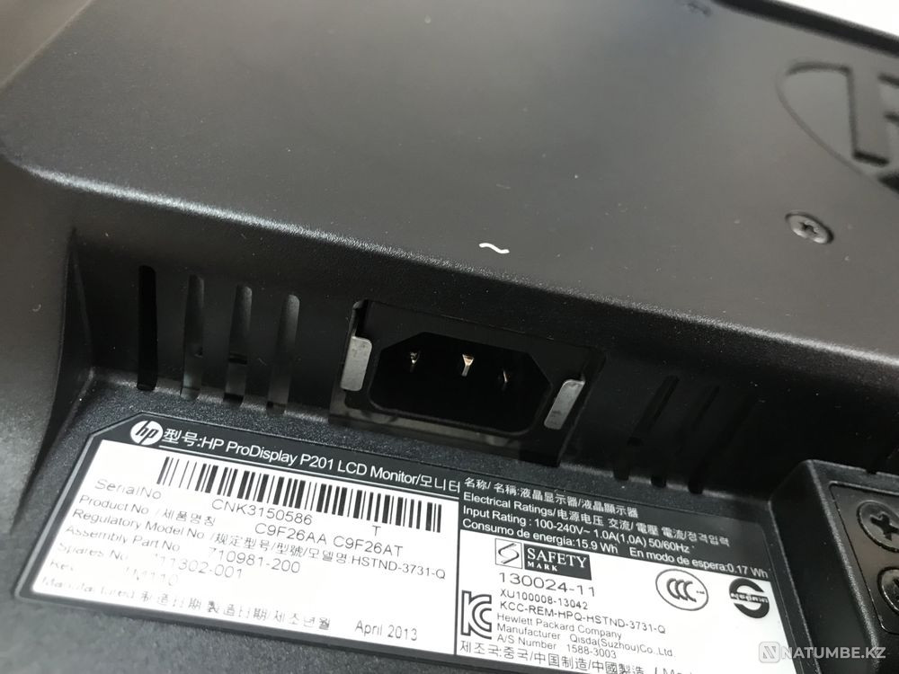 Монитор HP ProDisplay P201 Алматы - изображение 4
