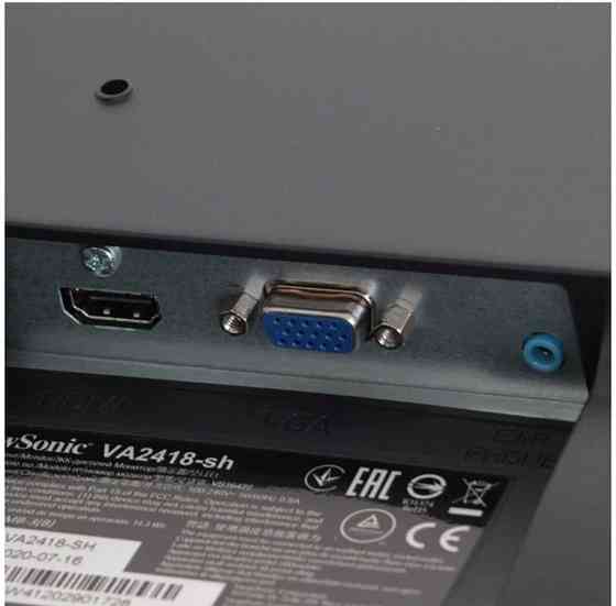 Монитор 24 дюйма Viewsonic VA2418-sh Алматы