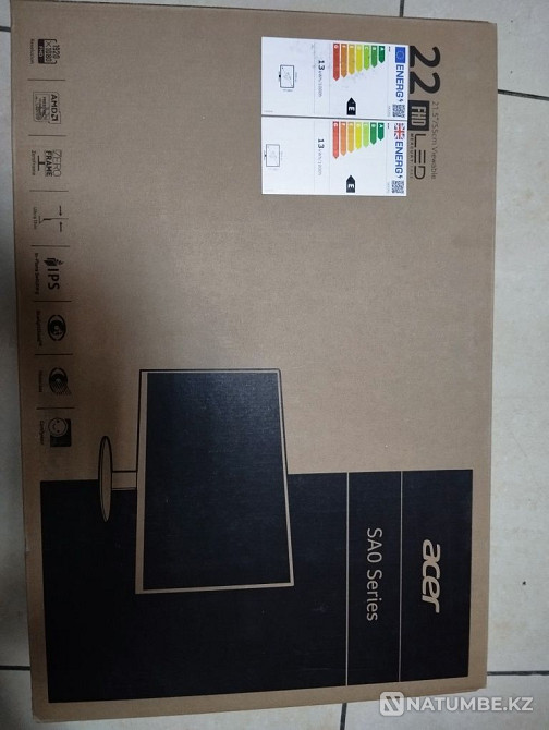 Монитор acer 21;5 новый в упаковке Алматы - изображение 2